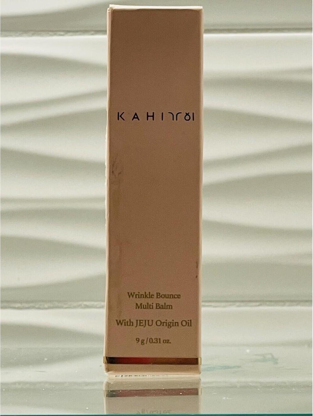 Kahi Wrinkle Bounce Multi Balm Stick 9g/0.31 oz  New in box (imperfect box)